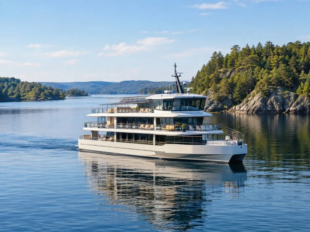 Oslo: Guided Sightseeing Fjord Cruise on Premium Silent Boat